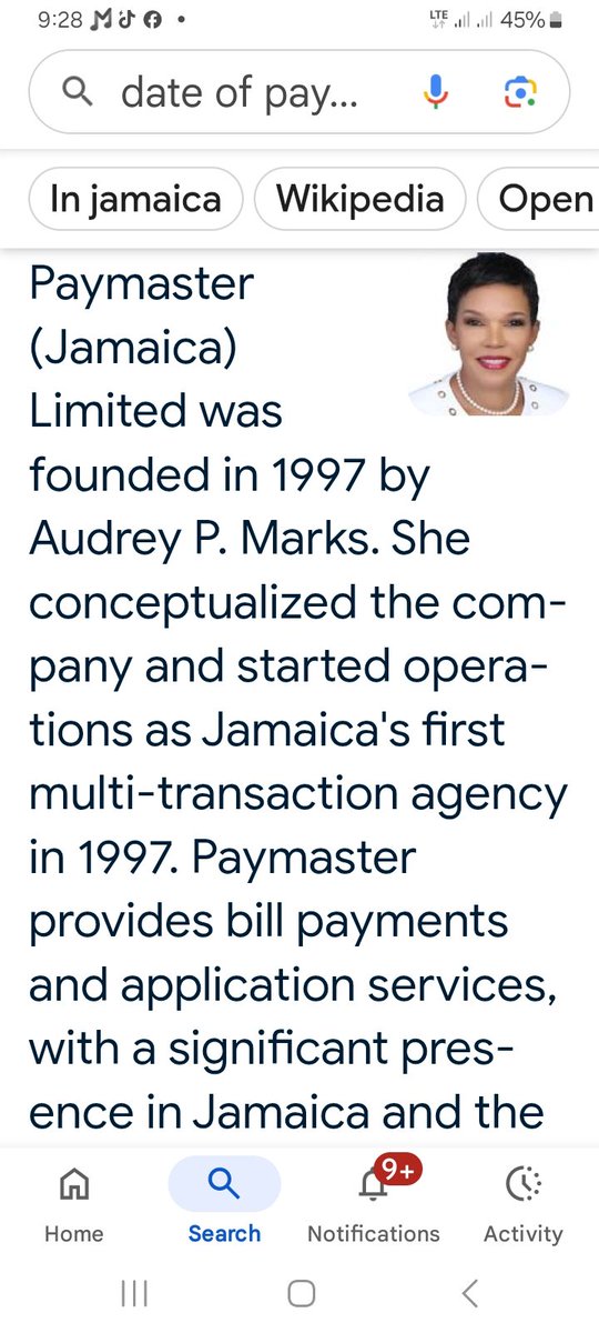 So  #AUDREYMARKS last night  in WCStJames told the audience that exertyhing was wrong in Jamaica during 9 <a href="/JamaicaPNP/">PNP Jamaica</a> admin.  She neglected to mentionn that:
SHE abused Air Ja  privileges whilst as a worker
SHE founded Paymaster 
 SHE Chaired TDPCo