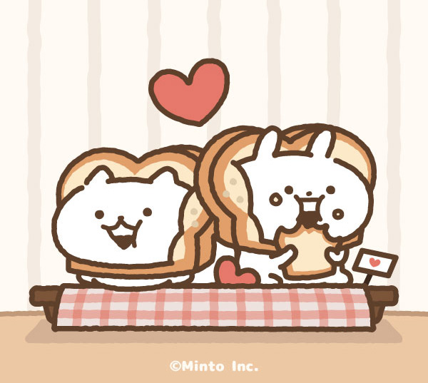 パンおいし〜ね!!!🍞❤️
きみは何パン好き???

#うさぎゅーん #ねこぎゅーん