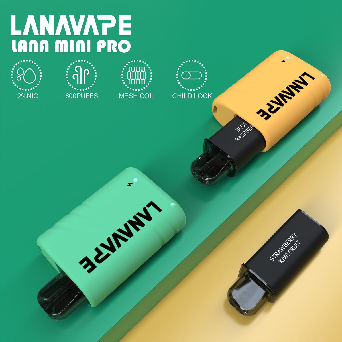 lanavape's tweet image. LANA MINI PRO | Precision Engineered Compact Power😍

CORE INNOVATIONS
⚡️ 600-Use Endurance
🔒 Child Safety Lock
☄️ Advanced Mesh Coil System
🌈 Multiple color options

#LANAVAPE #MiniPro
