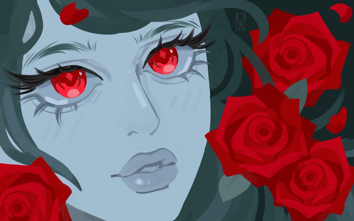 Gloomy Optimist🍅 (@gloomyoptimistg) on Twitter photo Painted a sketch under the inspiration of one artist from pinterest <a href="/yvotoro/">yvo 🦷 working on comms!</a>🌹 
#gloomy_optimist #art #sketch #drawing #original_art #inspiration #rose #red_roses #flowers #my_art #paint_tool_sai #digital_art #pencil #red #pinterest Painted a sketch under the inspiration of one artist from pinterest <a href="/yvotoro/">yvo 🦷 working on comms!</a>🌹 
#gloomy_optimist #art #sketch #drawing #original_art #inspiration #rose #red_roses #flowers #my_art #paint_tool_sai #digital_art #pencil #red #pinterest