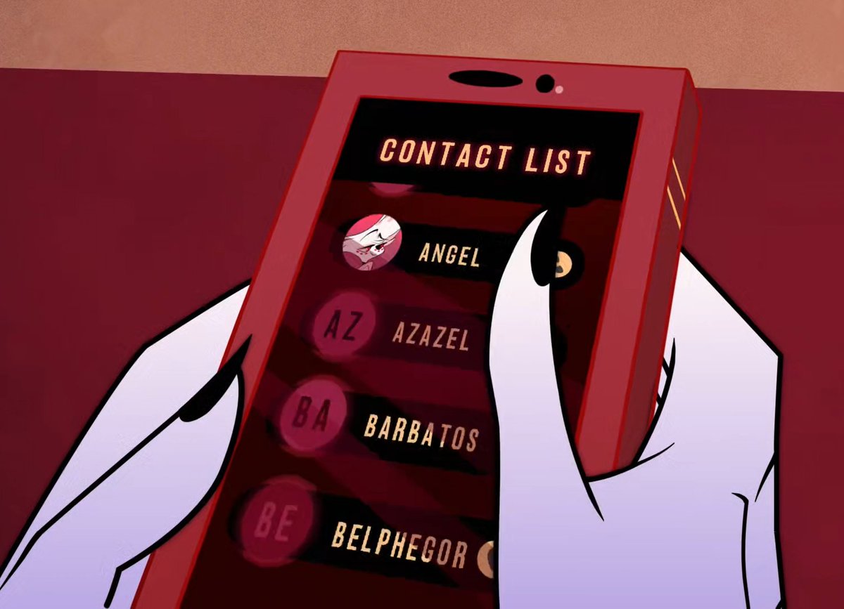 daily_belphegor's tweet photo. Here is our Belphegor for today! Belphegor's contact in Charlie's phone
#helluvabossbelphegor https://t.co/ICizgKrDki
