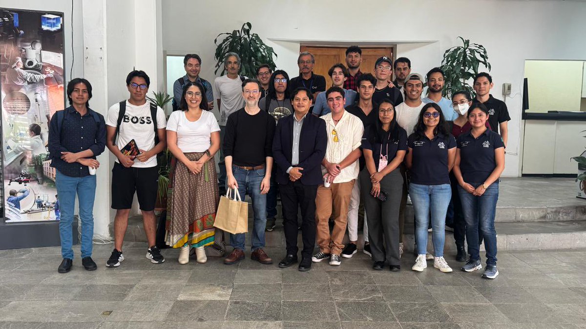 José M. Carranza (@josemtzcarranza) on Twitter photo Last Friday May 30th, 2025, we hosted Prof. Walterio Mayol Cuevas (Univ. of Bristol), who gave a passionate talk: ‘Research on Sensors and Computer Vision Methods and Commentary on AI Production at an International Scale’ at <a href="/inaoe_mx/">INAOE México</a> ‘s CS Seminar. Last Friday May 30th, 2025, we hosted Prof. Walterio Mayol Cuevas (Univ. of Bristol), who gave a passionate talk: ‘Research on Sensors and Computer Vision Methods and Commentary on AI Production at an International Scale’ at <a href="/inaoe_mx/">INAOE México</a> ‘s CS Seminar.
