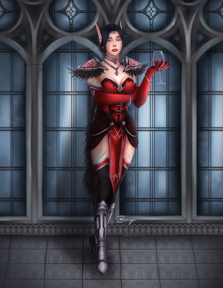 I return - again, with Nysera! She’s been a character I’ve been developing for a little while and I’m excited to make some more pieces with her. 
I’ll be posting some other work I’ve done recently too!
🥰🥰
#worldofwarcraft #warcraftart