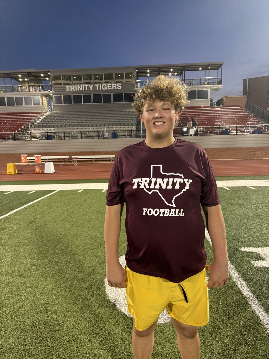 Thank you <a href="/TUFootballTX/">Trinity University Football</a>  and all visiting coaches for a great camp!