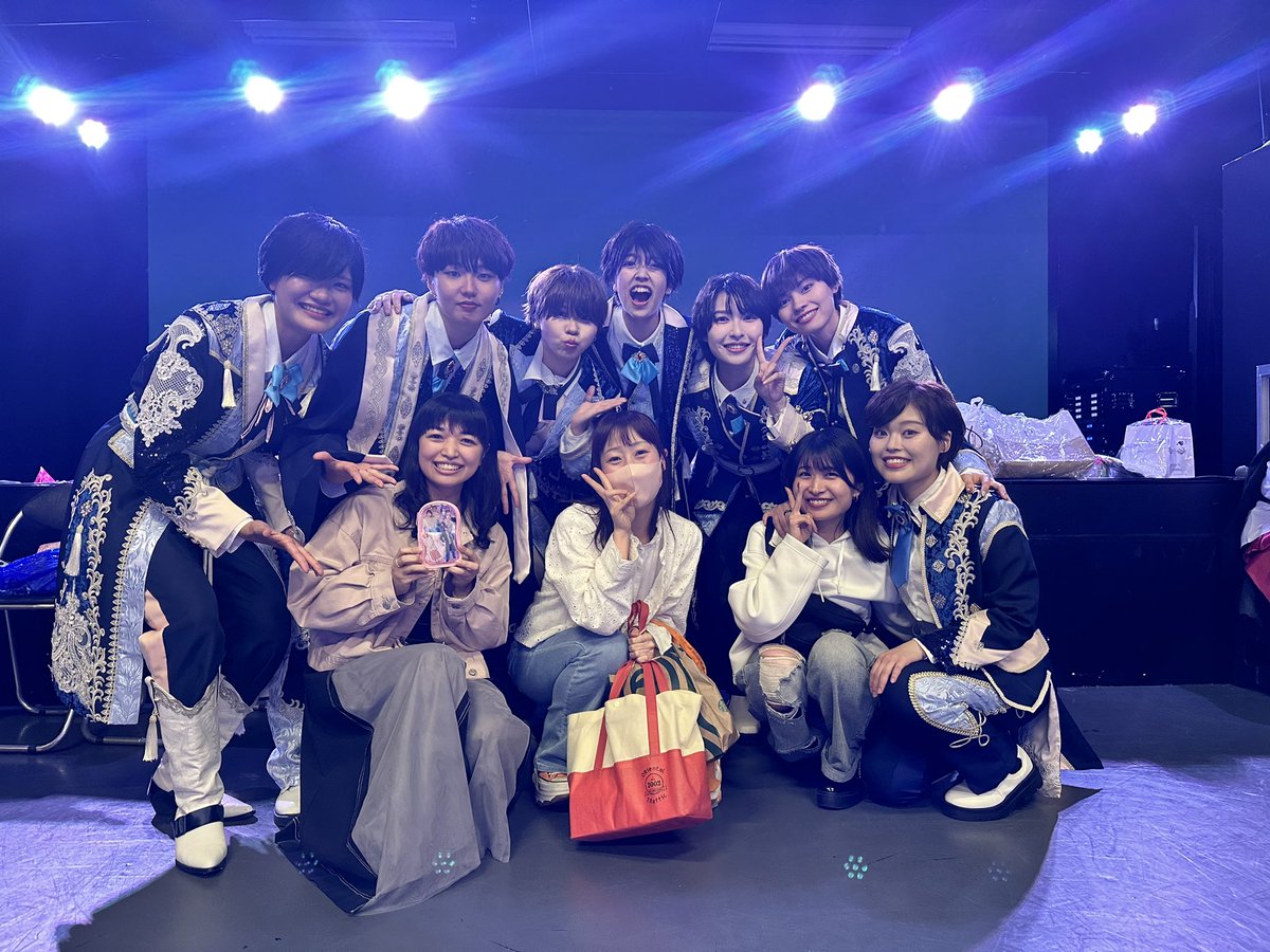 れいわ万字卍さんとってもキラキラでした✨️✨️😭
お写真ありがとうございます！