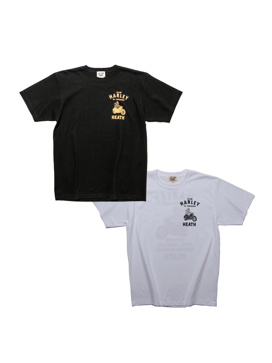 CLUBHARLEY1's tweet photo. おかげさまでクラブハーレーのオンラインSHOPにて現在毎日ご注文をビシバシ承っております【HEATH×CLUB HARLEYのコラボTシャツ】ですが、こちらも本日⚡6月3日⚡が受注締め切り!!

HEATHの店頭では購入できない⚡⚡激レア商品⚡⚡です

少しでも気になっている方は本日中にぜひ!!（土下座） https://t.co/Vf19yRvPbR