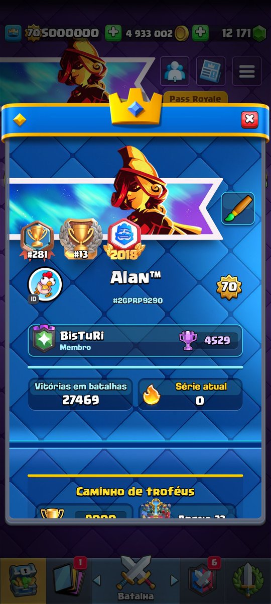 I will be adding new people to my friends list this season, I'll be looking for a good finish in 2v2 mode 

Requirements to be added: 👇🏻

- Follow me🏃🏻
- Like and RT this post ♥️🔄
- Write your Supercell ID nickname ✍🏻

link.clashroyale.com/?supercell_id&…