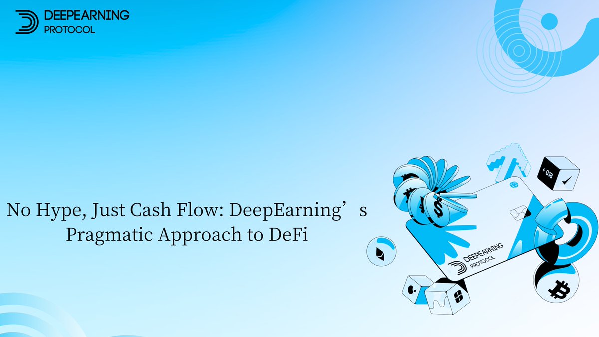 🚫 No Hype, Just Cash Flow: DeepEarning’s Pragmatic Approach to DeFi

We don’t talk “hype,” we talk “cash flow.” 💸 DeepEarning is built on real-world assets (RWAs) and AI-driven strategic assets to bring sustainable, real income to DeFi.

By introducing USDAI—backed by real