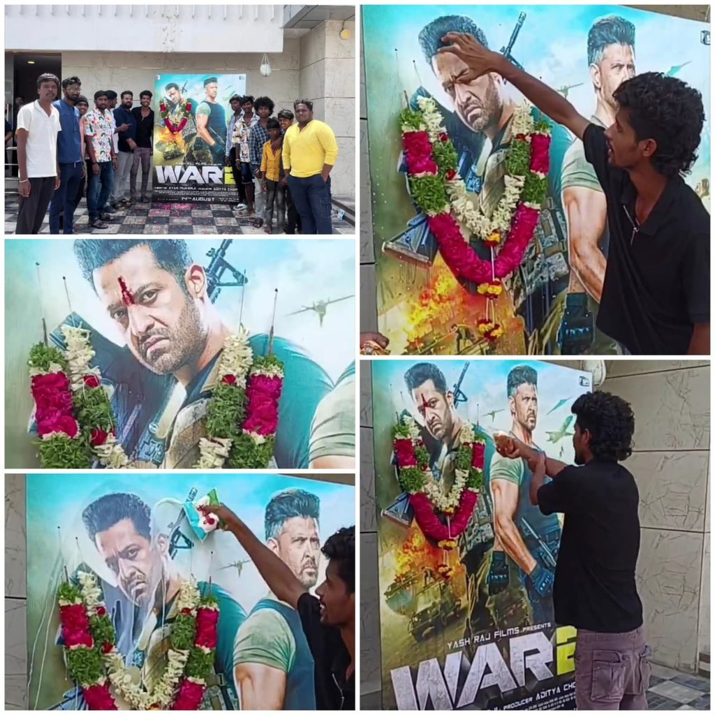 Hari B Anantha (@ananthaharibabu) on Twitter photo Jr NTR fans in Nizamabad celebrating 🎉 the arrival of #War2 standees with full excitement and love! 💥🔥
Roar of the tiger is everywhere! 🐅❤️🔥
<a href="/rohan_m01/">Rohan Malhotra</a> <a href="/tarak9999/">Jr NTR</a> <a href="/yrf/">Yash Raj Films</a>
#NTR #War2 #FanPower #NizamabadCelebrations
🎬✨💪📸 Jr NTR fans in Nizamabad celebrating 🎉 the arrival of #War2 standees with full excitement and love! 💥🔥
Roar of the tiger is everywhere! 🐅❤️🔥
<a href="/rohan_m01/">Rohan Malhotra</a> <a href="/tarak9999/">Jr NTR</a> <a href="/yrf/">Yash Raj Films</a>
#NTR #War2 #FanPower #NizamabadCelebrations
🎬✨💪📸