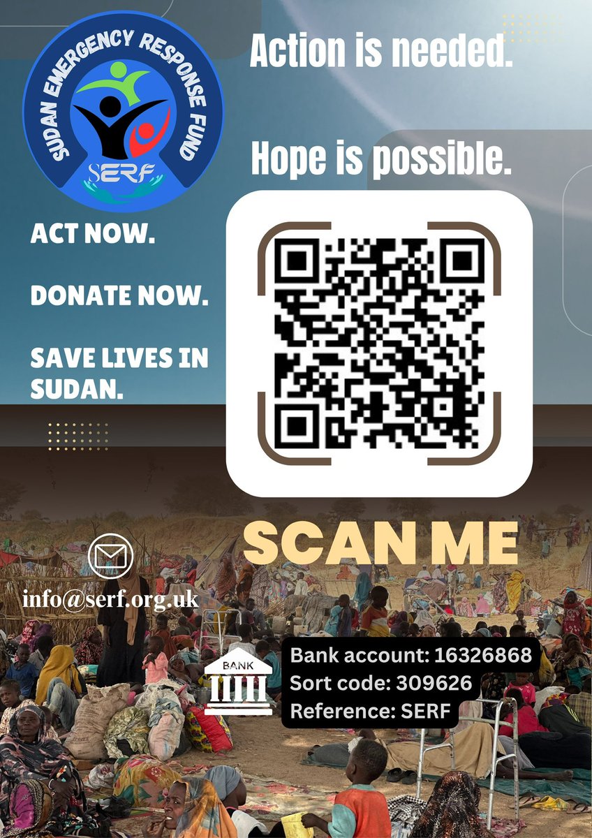 Sudan Needs Us Now….

A humanitarian crisis is unfolding.
Cholera is spreading. Clean water is scarce. Hospitals are overwhelmed.
Children are dying — not from war alone, but from thirst, hunger, and treatable disease.

We cannot look away…

This is a call to everyone who still