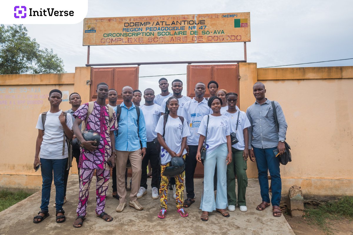 🌍 We visited Africa’s “Venice on Water” — and brought back the dreams of 100 children!
🚣 Full recap of InitVerse’s Benin mission →goo.su/YBLM2LC
✨ Roadmap Update: Exclusive charity NFTs — 100% of proceeds go to real-world impact.

💬 Reply with #InitVerse and share