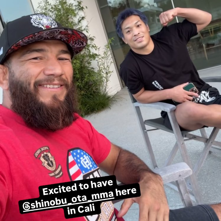アーチュレッタと太田忍が合流！

太田忍が招待されたのはアーチュレッタのファイトキャンプか⁉︎🔥

アーチュレッタのインスタより | #RIZIN
