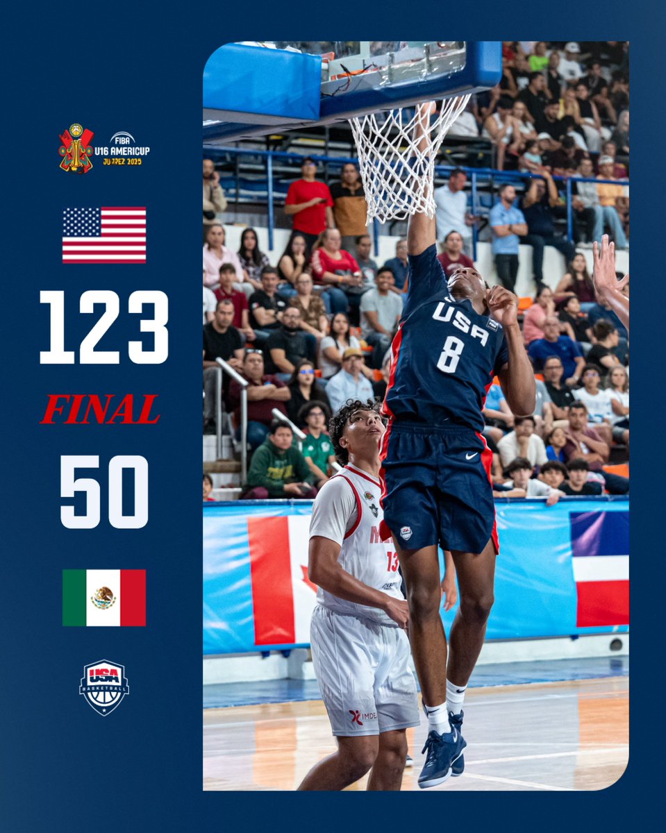 🇺🇸 #USABMU16 DUB 😤 

Jordan Page 25 pts, 1 reb, 1 ast
<a href="/Mspearsjr/">Marcus Spears Jr</a> 15 pts, 11 reb, 3 blk
<a href="/aj4williams/">Aj</a> 13 pts, 7 reb, 3 stl

#U16AmeriCup