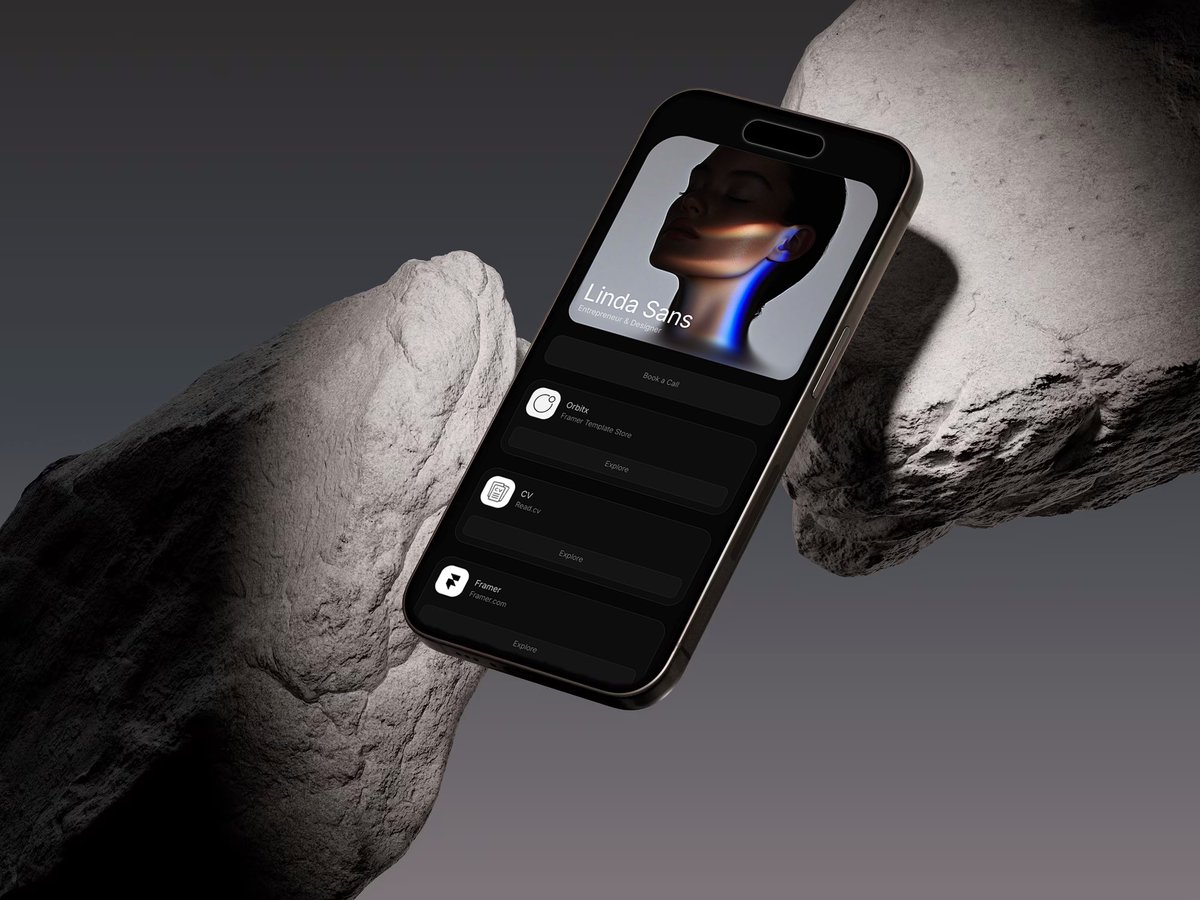 orbitx_supply's tweet image. 🌟 Linu - Free Link-in-Bio @framer  Template!

Creators, meet Linu! A sleek, customizable template to showcase your work &amp;amp; grow your brand. 🚀

🎉 It’s FREE for everyone!
👉 Try it: linu.framer.website

What do you think? Rate it below
#linkInBio #freeTemplate