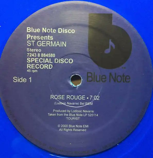 キャリア屈指の名曲をJOY ORBISONがリミックス！！

フレンチ・ジャズハウスのパイオニアST. GERMAIN不動のクラシック 「ROSE ROUGE」を、UKガラージのヘッドライナー JOY ORBISONがリミックスしたバージョンが12インチリリース。BLUE VINYL！