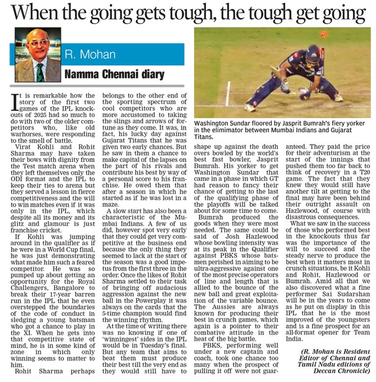 Of course, Shreyas took it Iyer with his fabulously cool innings!