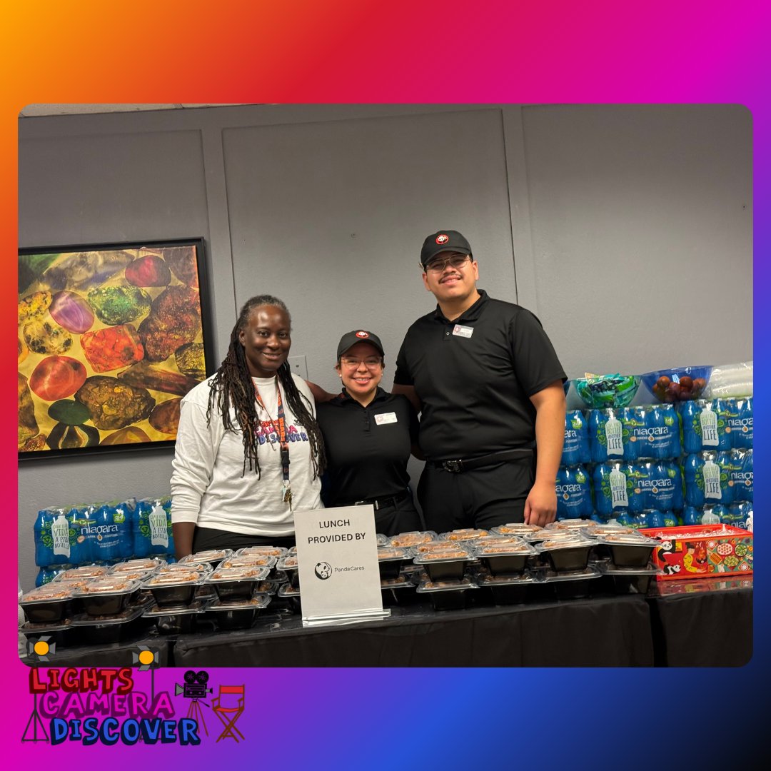 Thank you to #pandacares for providing lunch on the first day of camp! #CommunitySupport #ThankYou  #lcd #lcdaz #lightscameradiscover #az #tempe #nonprofit