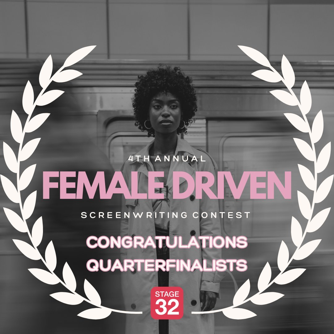 Excited to share! 🎉
My script, THE BALLERINA OF DRESDEN, is a Quarterfinalist in the 2025 Stage 32 Female-Driven Screenwriting Contest!

Finalists drop June 6 ✨

Managers/producers—happy to share!

See the contest:
  🔗 stage32.com/happy-writers/…

#BallerinaOfDresden #FemaleDriven
