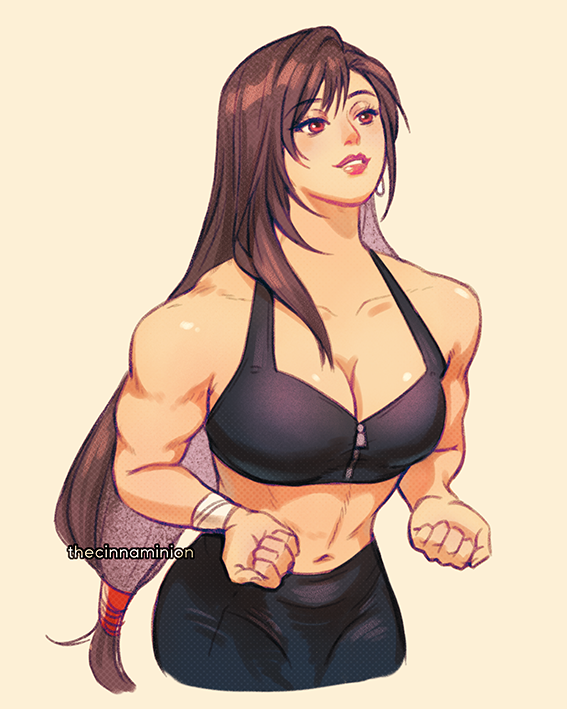 thecinnaminion's tweet photo. BEEFA LOCKHART 💪🏽

#Tifa #FF7Remake https://t.co/mSTIMzMSgD