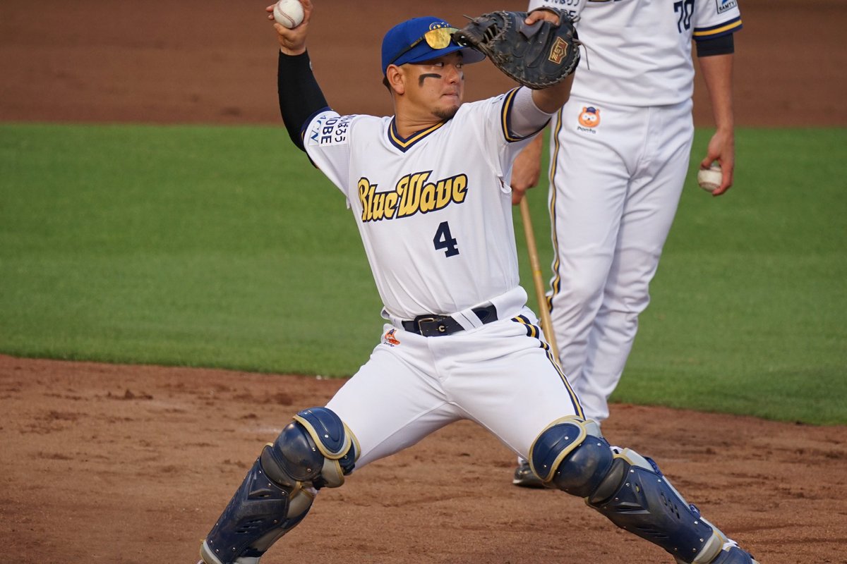 オリックスバファローズ　森友哉　ブルーウェーブ復刻ユニフォーム　Mサイズ オリックスバファローズ 森友哉 ブルーウェーブ復刻ユニフォーム M