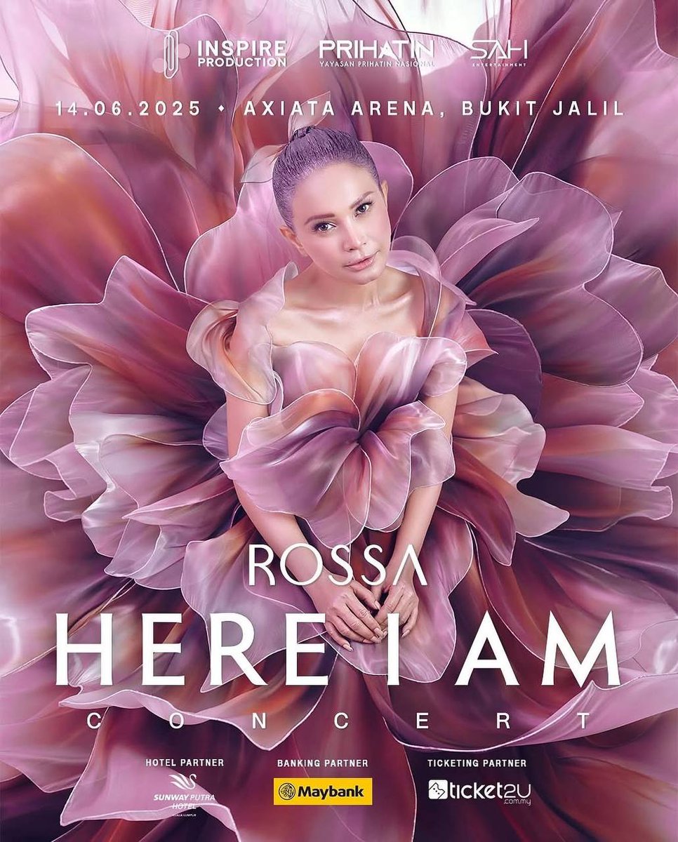 Elmi (@elmielmo) on Twitter photo Sepasang tiket Rossa: Here I Am Concert untuk dimenangi.
Cara dia senang je;
- RT & like tweet ni
- Wajib follow <a href="/ELMIELMO/">Elmi</a> & <a href="/HashtagMY/">Hashtag Media Sdn Bhd</a>
- Reply dengan satu nombor antara 1 - 200
Team <a href="/HashtagMY/">Hashtag Media Sdn Bhd</a> akan umum pemenang hari Jumaat ini 6 Jun pukul 9 malam.
Selamat mencuba! Sepasang tiket Rossa: Here I Am Concert untuk dimenangi.
Cara dia senang je;
- RT & like tweet ni
- Wajib follow <a href="/ELMIELMO/">Elmi</a> & <a href="/HashtagMY/">Hashtag Media Sdn Bhd</a>
- Reply dengan satu nombor antara 1 - 200
Team <a href="/HashtagMY/">Hashtag Media Sdn Bhd</a> akan umum pemenang hari Jumaat ini 6 Jun pukul 9 malam.
Selamat mencuba!