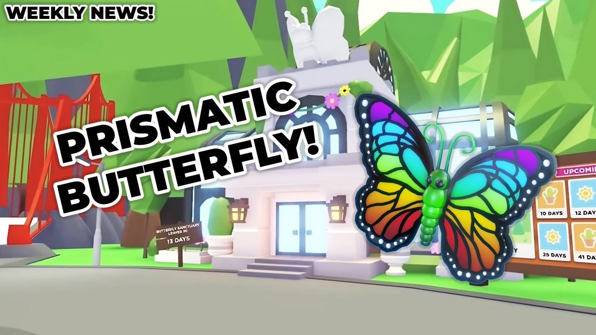 The Butterfly Sanctuary is returning to Adopt Me!! 🦋😁
Watch and learn more here: youtube.com/watch?v=8pzpp-…