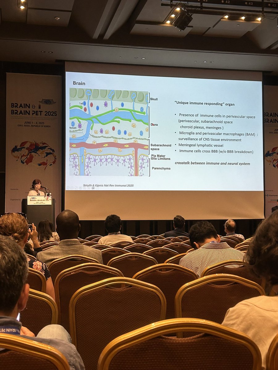 JCBFM (@_jcbfm) on Twitter photo @_jcbfm Symposia, Past ISCBFM President Sunghee Cho shared a compelling call on the immunology of nervous system disorders!
Soon to be featured as a special issue in our journal!
🔥 Interested in submitting? Follow us for updates on this exciting opportunity. <a href="/BRAINPET25/">Brain and Brain PET 2025</a> @_jcbfm Symposia, Past ISCBFM President Sunghee Cho shared a compelling call on the immunology of nervous system disorders!
Soon to be featured as a special issue in our journal!
🔥 Interested in submitting? Follow us for updates on this exciting opportunity. <a href="/BRAINPET25/">Brain and Brain PET 2025</a>