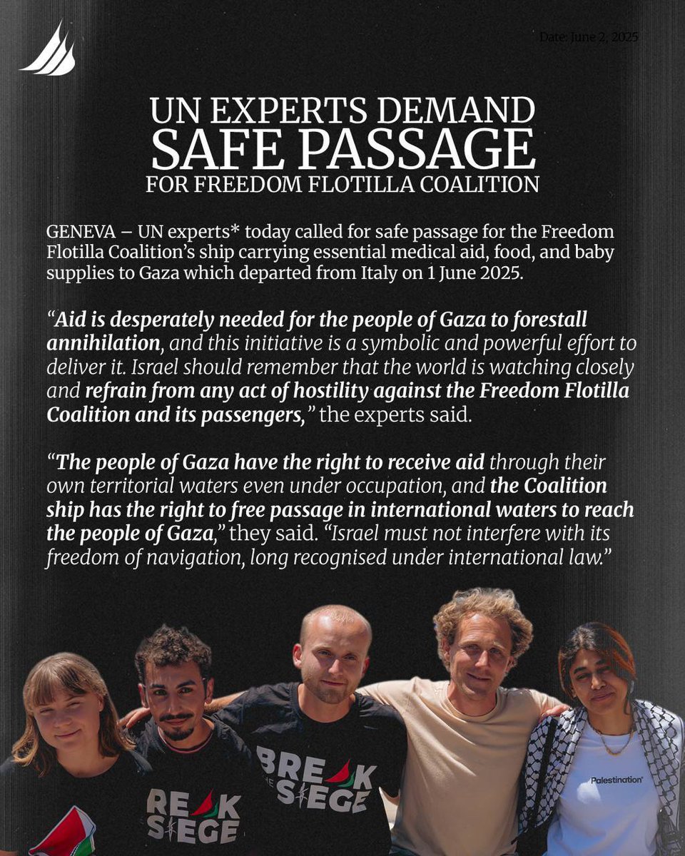 Freedom Flotilla Coalition tweet media