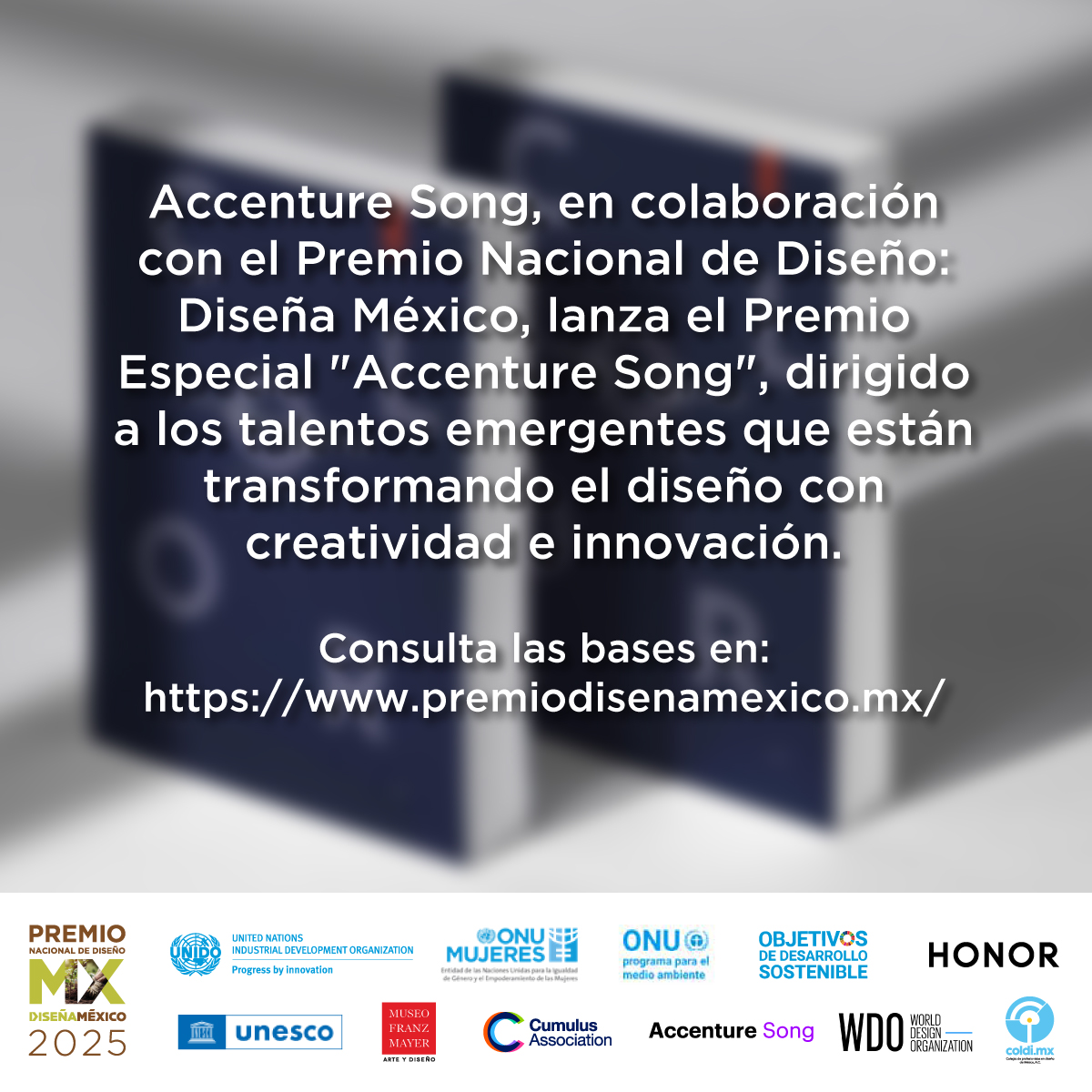 Este premio busca reconocer proyectos de estudiantes que demuestren el poder del diseño como disciplina, herramienta y forma de pensamiento, generando impacto real y potencial en la sociedad, los negocios y la tecnología.
premiodisenamexico.mx
#PremioNacionaldeDiseño