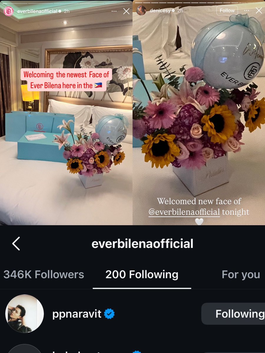 itskenferrer's tweet photo. Ever Bilena, a popular Philippine cosmetics brand, recently followed Pond on both his Instagram and X accounts. This move has fueled rumors that Pond could be the newest face of Ever Bilena, marking a major international endorsement for the actor. + https://t.co/a8qgHxXabn