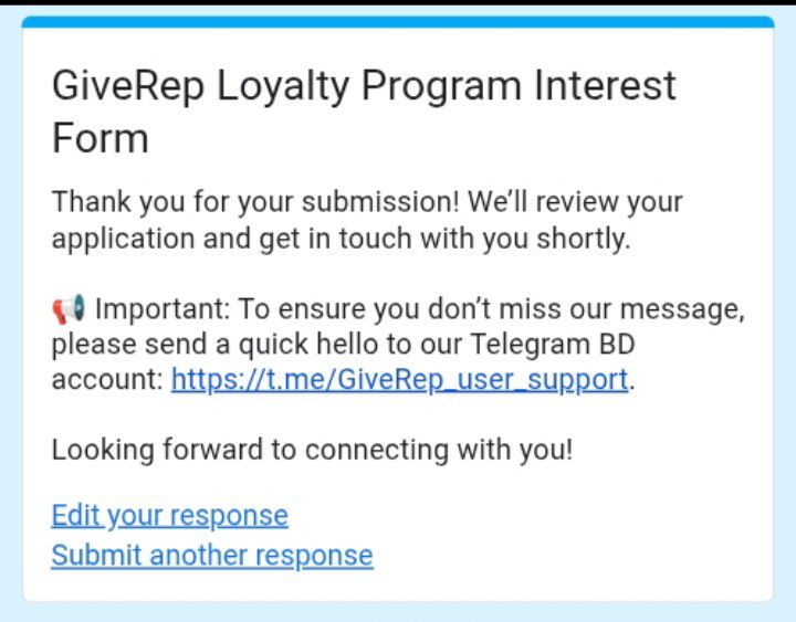 SuperRareBears $RARE $HYPE #MultiversX #Solana (@superrare_bears) on Twitter photo We have just submitted our application to the @giverep loyalty program!
We have big plans on $SUI, while not abandoning our commitments on #MultiversX
Looking forward to hearing from them. A great way to share our vision
<a href="/PulsarMvX/">Pulsar MVX</a> send 8888 HYPE to 100 reactions
<a href="/ATTNtoken/">ATTN ποΈ</a> We have just submitted our application to the @giverep loyalty program!
We have big plans on $SUI, while not abandoning our commitments on #MultiversX
Looking forward to hearing from them. A great way to share our vision
<a href="/PulsarMvX/">Pulsar MVX</a> send 8888 HYPE to 100 reactions
<a href="/ATTNtoken/">ATTN ποΈ</a>