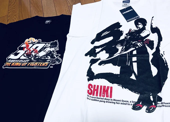 SNKさんに頂きました!嬉しい ふつうにピクセルアクスタがめちゃくちゃいい (回転ブライアンで笑ってしまうw) Tシャツも着ちゃいます がんジュリやスト6関連でいつもお世話になっています。ありがとうございます
