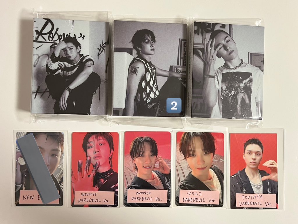 koukan_ss17's tweet photo. SEVENTEEN セブチ HAPPY BURSTDAY 交換 DAREDEVIL バインダー weverse ユニバ hmv タワレコ TSUTAYA ラキドロ

【譲】 エスクプス スンチョル ジョシュア ジュン ディエイト THE8 ミンハオ ミンギュ バーノン ディノ

【求】  リプ欄 ホシ ウォヌ ドギョム スングァン

📮郵送
⚠️ALT参照
お断り→♡ https://t.co/kQ0ILuG1T4