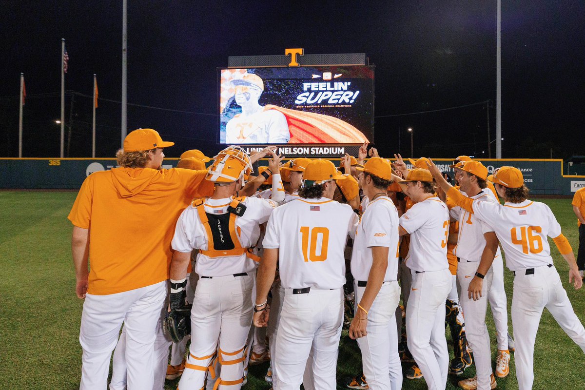 Vol_Baseball's tweet photo. Goodnight, Vol Nation 🍊 https://t.co/eFty9m6ZJa