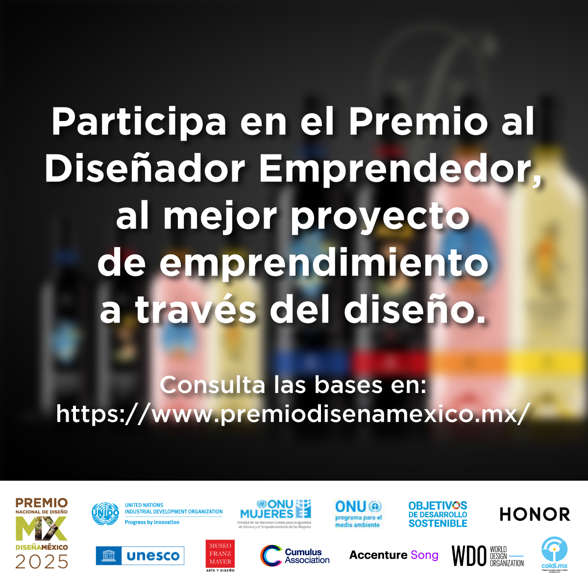 Consulta las bases en: premiodisenamexico.mx
#PremioNacionaldeDiseño #DiseñaMexico #ReconocimientoalTalentoMexicano