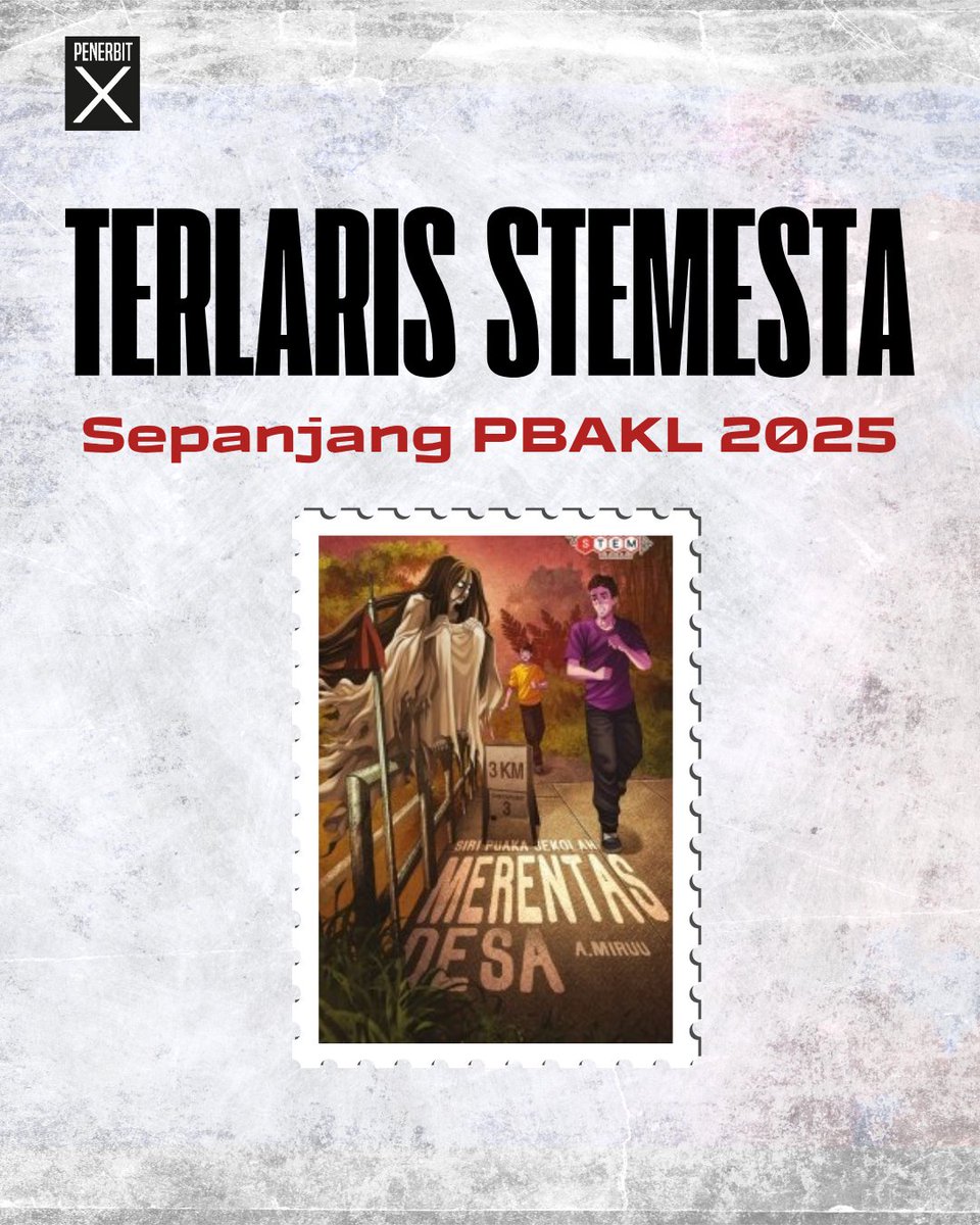 Dikongsikan buku Bestseller Penerbit X sepanjang PBAKL 2025. Terima kasih atas sokongan rakan pembaca dan tahniah diucapkan kepada para penulis!

#PBAKL2025 #PBAKLCountdown #Jelajah25TahunBukuPTS #rakPTS #bukuPTS #Bookiut #KomikM #PenerbitX #Putehpress #PTSJr
