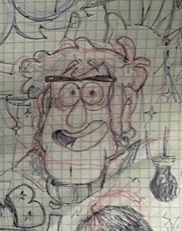 its kinda frying me how ugly I used to draw him