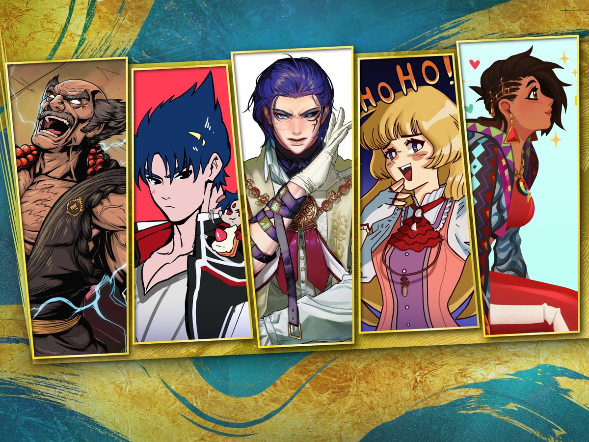 🤜#鉄拳8 シーズン2
v2.02 アプデ内容紹介🆓

「#TEKKEN FANDOM キャンペーン」の
イラスト部門にご投稿いただいた
ファンアートをキャラパネに収録！

「TEKKEN FIGHT LOUNGE」にて、
新たな５種を入手可能な
スペシャルゴーストが
次回７月実施のアプデまで出現中🎨

👇ラインナップはこちら👇