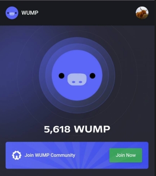 PTZ SoSo (@cryptomining23) on Twitter photo Still fading..??. The project to mine as easy as farming $DOGS
✔️ WUMP first discord based project. The more aged Discord account, the more Wump points. 
📰How to join? 
1️⃣  Open link:  wump.xyz/join?ref=86906…
2️⃣  Connect discord
3️⃣  Complete social tasks
4️⃣  Daily check in Still fading..??. The project to mine as easy as farming $DOGS
✔️ WUMP first discord based project. The more aged Discord account, the more Wump points. 
📰How to join? 
1️⃣  Open link:  wump.xyz/join?ref=86906…
2️⃣  Connect discord
3️⃣  Complete social tasks
4️⃣  Daily check in