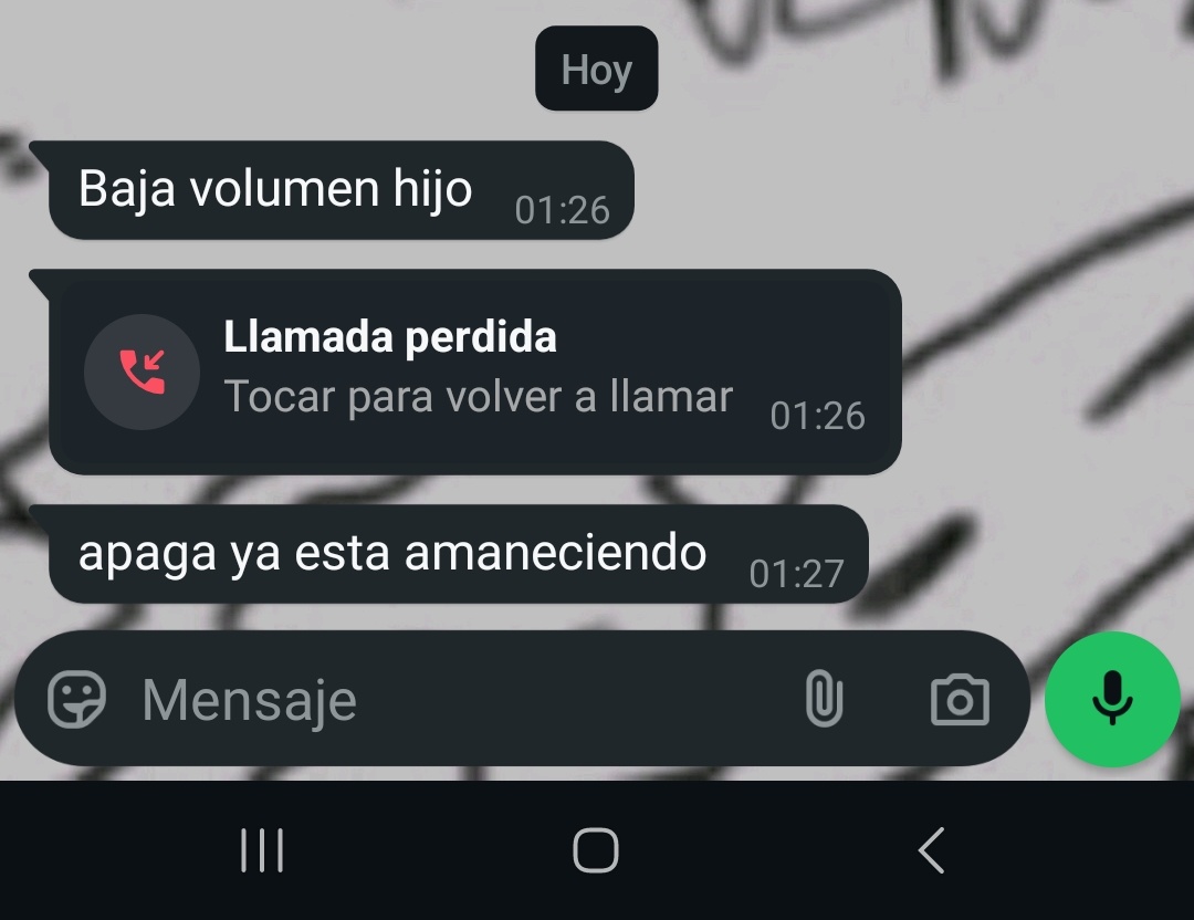 estaba viendo la tele y mi vieja m manda esto medio exagerada la tipa