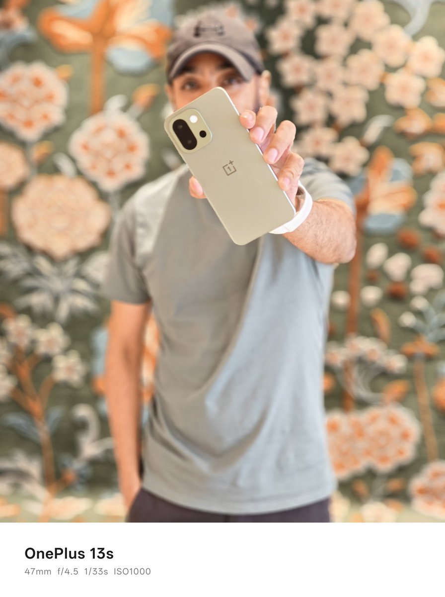 Shot #OnePlus13s on Oneplus13s 😉
<a href="/OnePlus_IN/">OnePlus India</a>