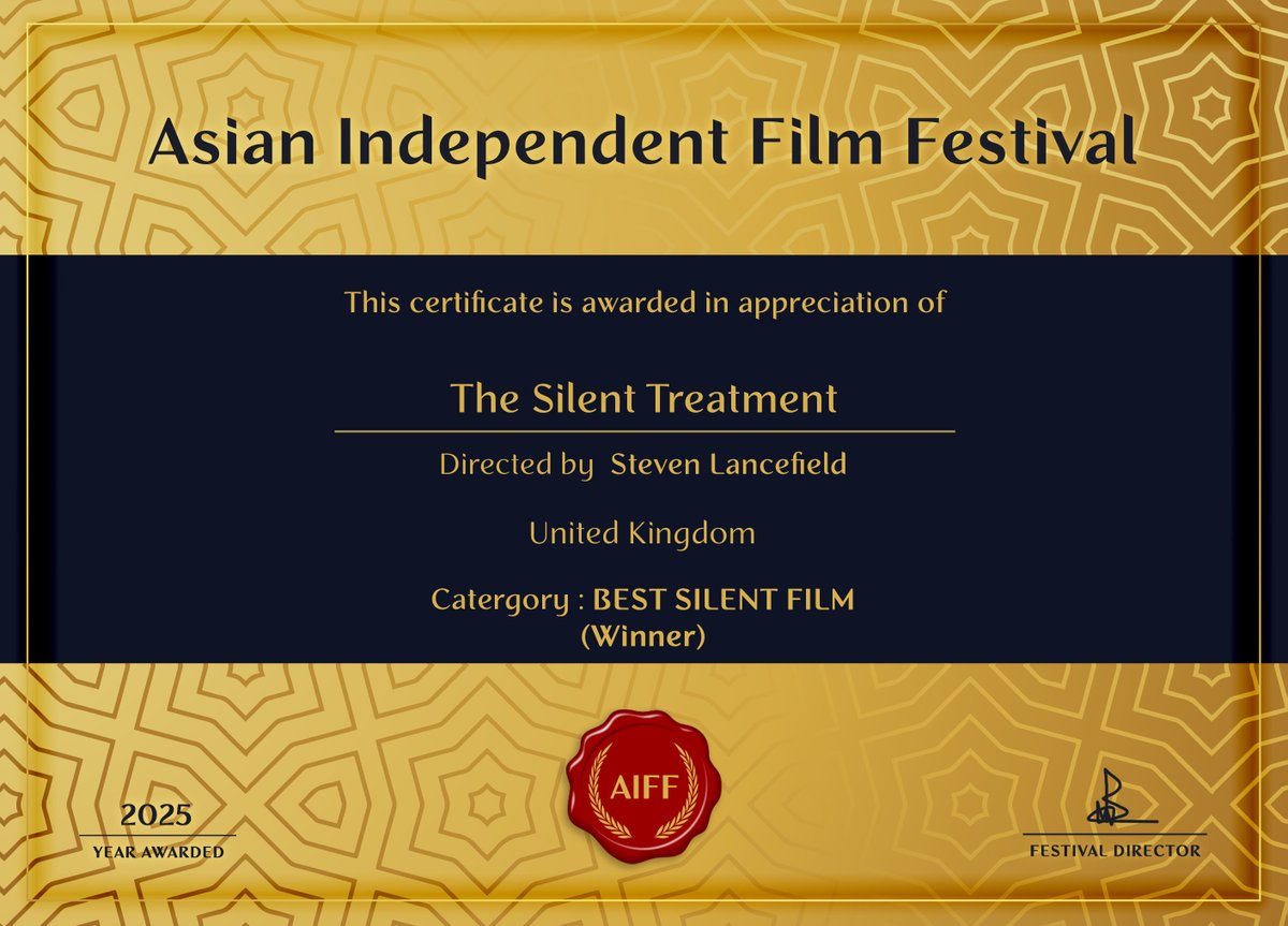 KLensUK (@klensuk1) on Twitter photo Big thank you to <a href="/asian_iff/">Asian Independent Film Festival</a> for our wins for Best Silent Film and Best Supporting Actress <a href="/RomaBraithwaite/">Roma Malik-Braithwaite</a> <a href="/ritajagpal/">Rita jagpal</a> <a href="/StevenLancefiel/">Steven Lancefield</a> <a href="/KeithLarge3/">Keith Large</a> <a href="/MattHolt76/">Matt Holt | Filmmaker</a> <a href="/mariaAsmith/">Maria Smith</a> <a href="/ddwwcc/">David Wilson Clarke</a> Big thank you to <a href="/asian_iff/">Asian Independent Film Festival</a> for our wins for Best Silent Film and Best Supporting Actress <a href="/RomaBraithwaite/">Roma Malik-Braithwaite</a> <a href="/ritajagpal/">Rita jagpal</a> <a href="/StevenLancefiel/">Steven Lancefield</a> <a href="/KeithLarge3/">Keith Large</a> <a href="/MattHolt76/">Matt Holt | Filmmaker</a> <a href="/mariaAsmith/">Maria Smith</a> <a href="/ddwwcc/">David Wilson Clarke</a>