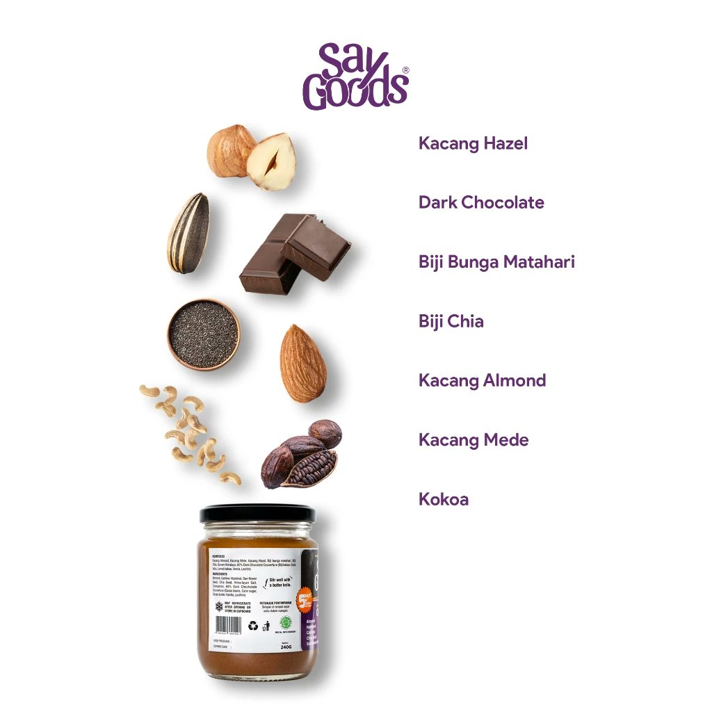 NusaJawa_ID's tweet image. 🍫✨ Sarapan makin seru &amp;amp; sehat! SayGoods Selai Multigrain - Dark Chocolate 240 gr. Nikmatnya cokelat hitam pekat berpadu multigrain kaya serat. Wajib coba! 

tinyurl.com/SGDarkCho

#SayGoods #DarkChocolate #Multigrain #SarapanSehat