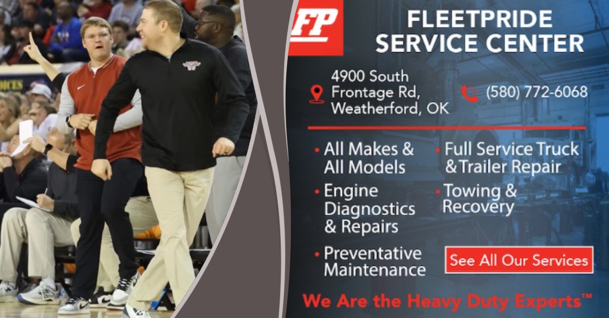 VYPE Oklahoma (@vypeok) on Twitter photo Q&A with Weatherford Coach Derrick Bull - Presented by <a href="/FleetPrideInc/">FleetPride, Inc</a>
weatherfordathletics.org/2025/06/03/qa-… #okpreps Q&A with Weatherford Coach Derrick Bull - Presented by <a href="/FleetPrideInc/">FleetPride, Inc</a>
weatherfordathletics.org/2025/06/03/qa-… #okpreps