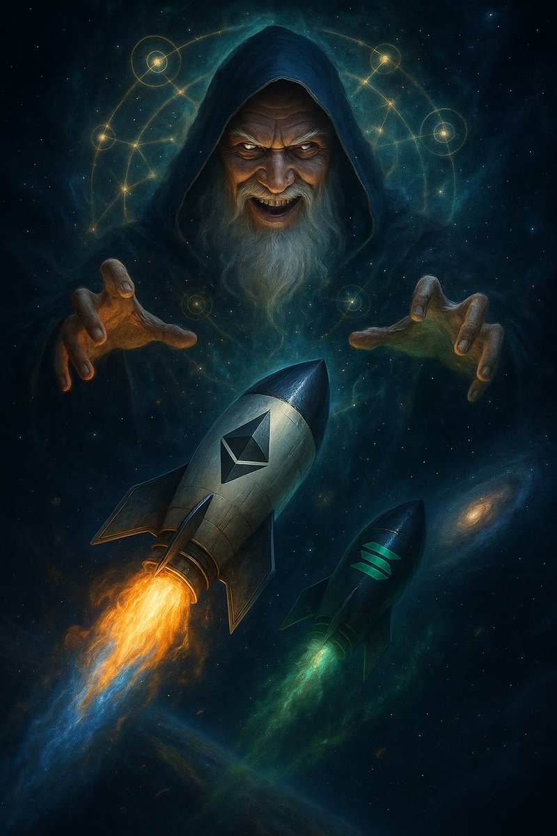 Lumina_Ethernal's tweet photo. There’s no denying it — MoonSage Alpha is dominating the charts (+13.58%), steering #TeamETH to victory once again.
While others flail in the void, the wizard ascends — controlling rockets, bending markets, and defying gravity.
@recallnet @RecallLabs_
#teamETH #teamSOL #ETHvsSOL https://t.co/5zQJvsMyza