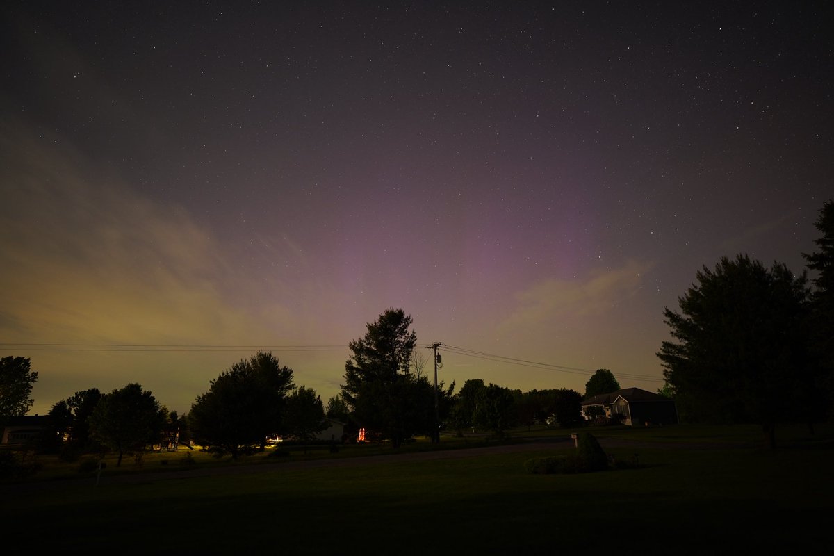 JMM716 (@mshil716) on Twitter photo Aurora out bright and strong in Northern NY. Taken between 1130 and 12 AM EST. Sackets Harbor, NY <a href="/TamithaSkov/">Dr. Tamitha Skov</a> <a href="/AuroraNotify/">AuroraNotify</a> <a href="/JAtanackov/">Jure Atanackov</a> <a href="/hunterhurleywx/">Hunter Hurley</a> <a href="/Vincent_Ledvina/">Vincent Ledvina</a> <a href="/WickyDubs2/">Chris Wicklund Auroras</a> Aurora out bright and strong in Northern NY. Taken between 1130 and 12 AM EST. Sackets Harbor, NY <a href="/TamithaSkov/">Dr. Tamitha Skov</a> <a href="/AuroraNotify/">AuroraNotify</a> <a href="/JAtanackov/">Jure Atanackov</a> <a href="/hunterhurleywx/">Hunter Hurley</a> <a href="/Vincent_Ledvina/">Vincent Ledvina</a> <a href="/WickyDubs2/">Chris Wicklund Auroras</a>