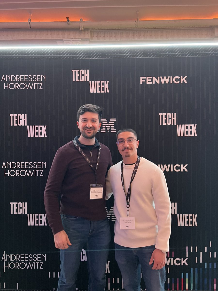 areksds's tweet image. Kicking off #NYTechWeek 🦄