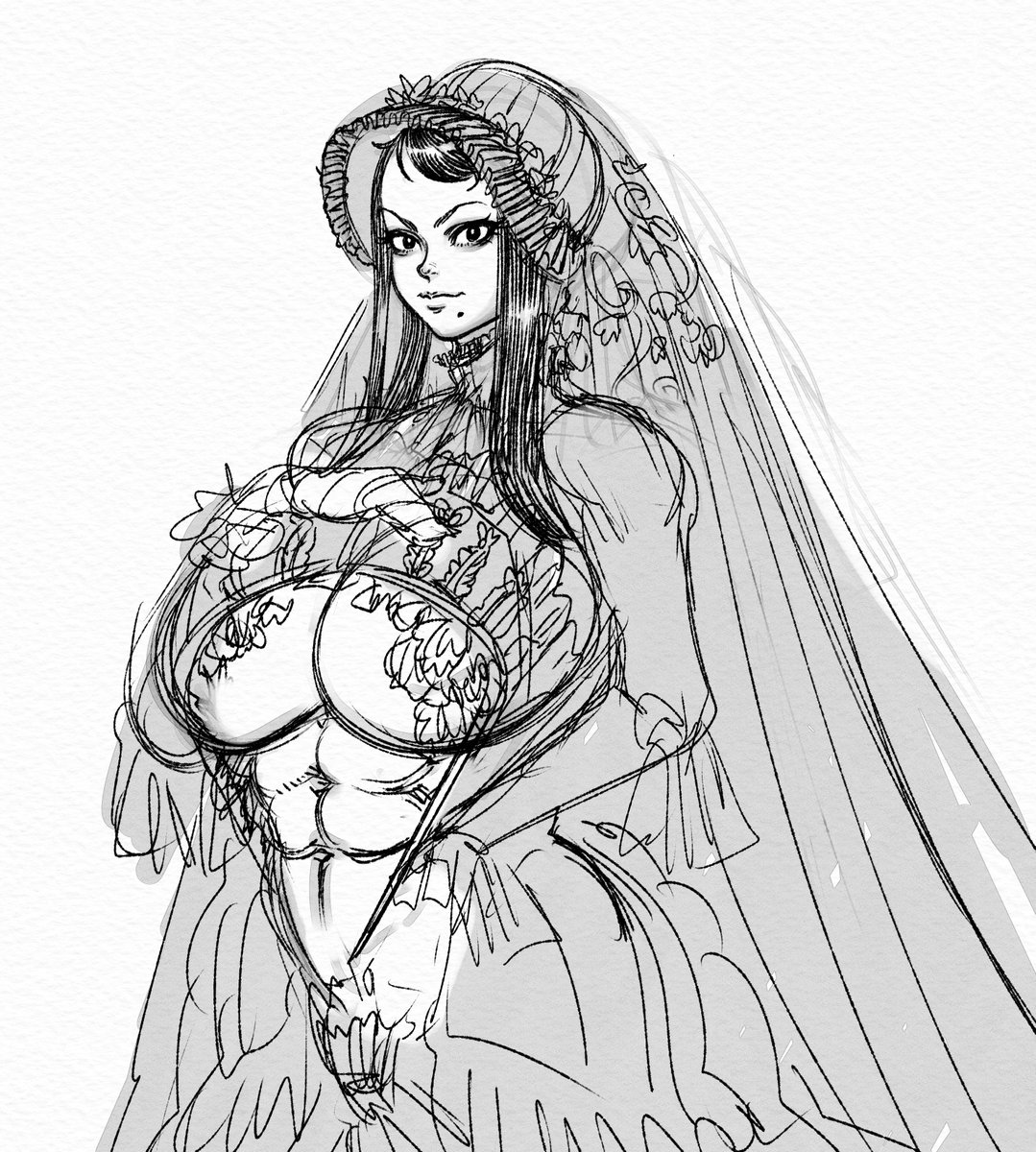 Designing new dress for Easy Majori the Charlatan mage.