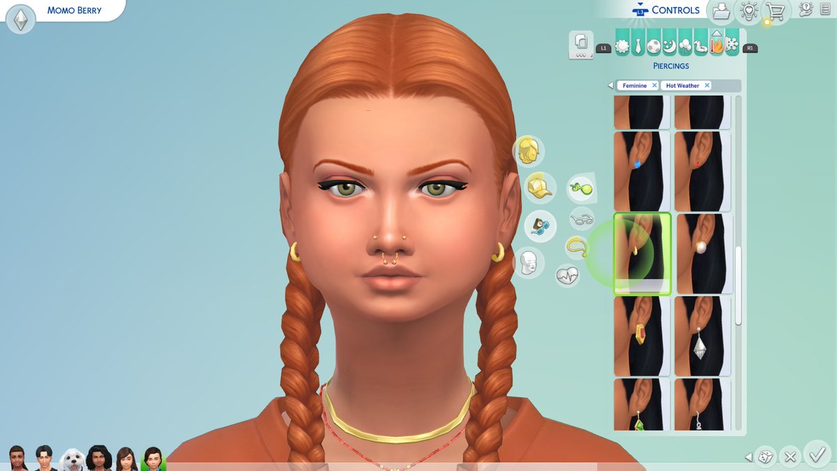 Peachxx_Monster's tweet image. Little momo is a teen now 🥰 (peach gen) #notsoberrychallenge ((I wish I could play on PC to have better options with cc but here I am lol))