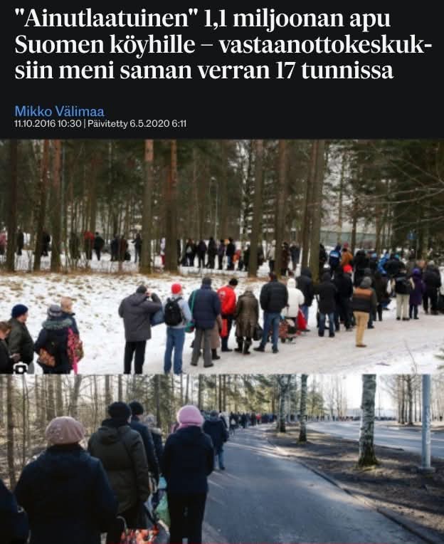 Ketkä ne halusivatkaan Suomeen lisää "pakolaisia" ja vastaanottokeskuksia?

#prioriteetitkohdallaan
#suomalaisetensin 

Kuva vuodelta 2016, päivitetty 2020